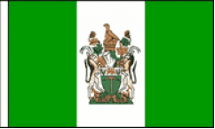 Rhodesia Hand Waving Flags
